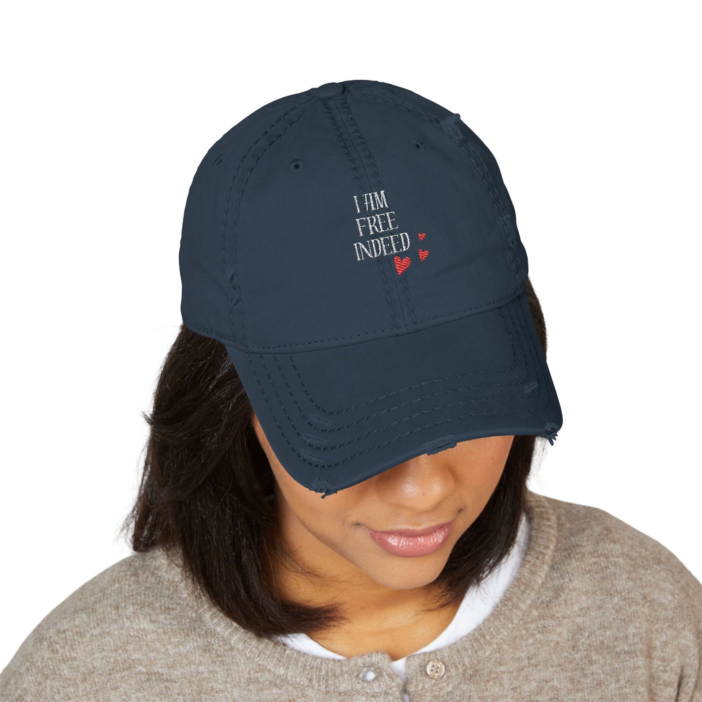 Beloved + Free Distressed Hat