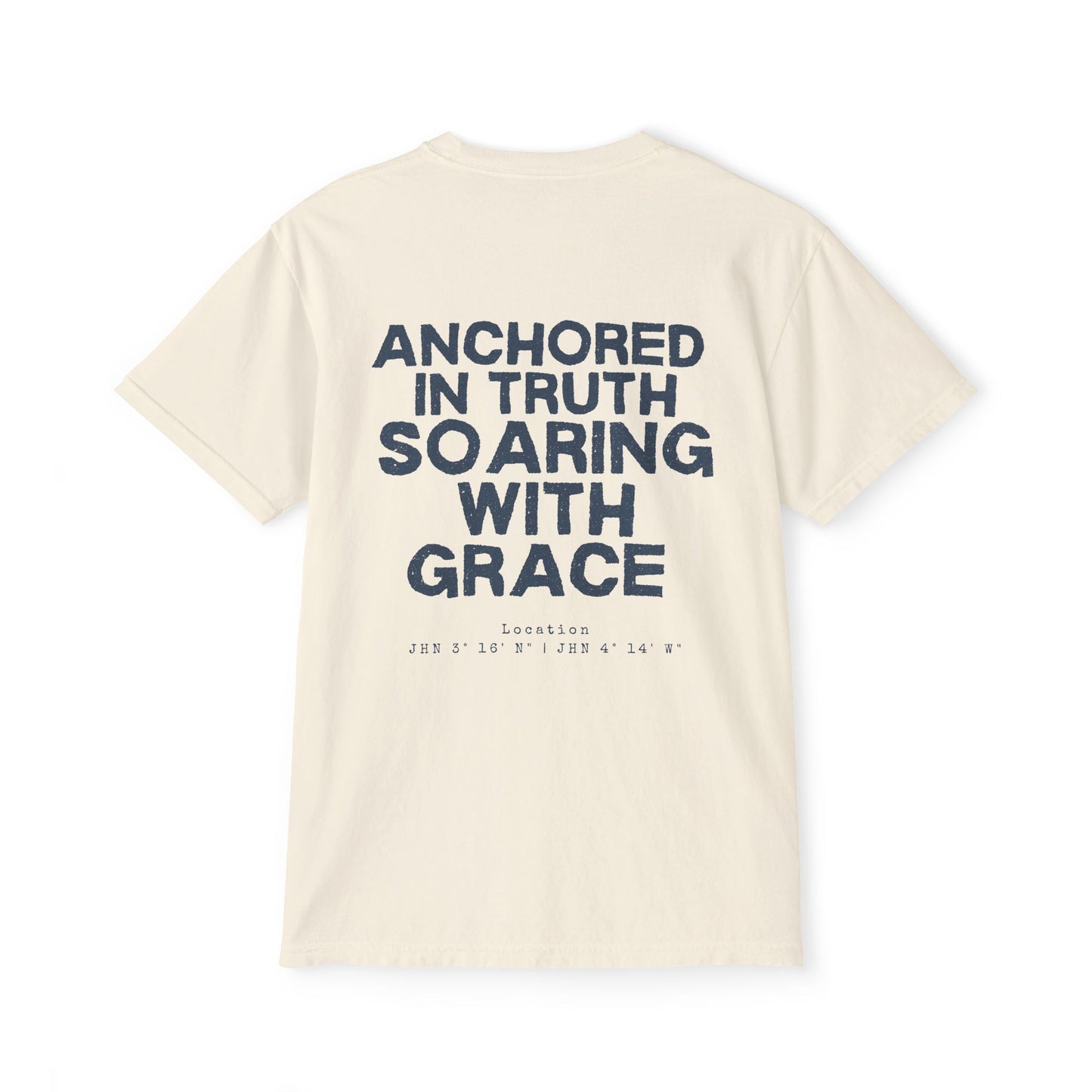 Anchored in Truth, Soaring with Grace Pocket Tee