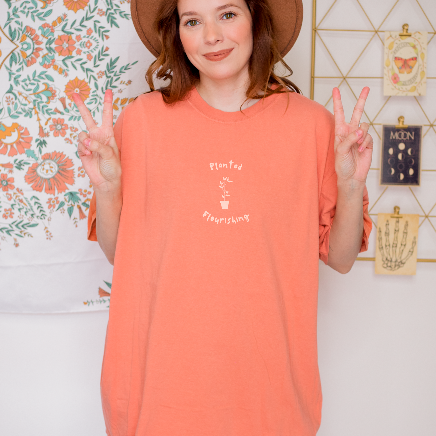 Planted and Flourishing Tee