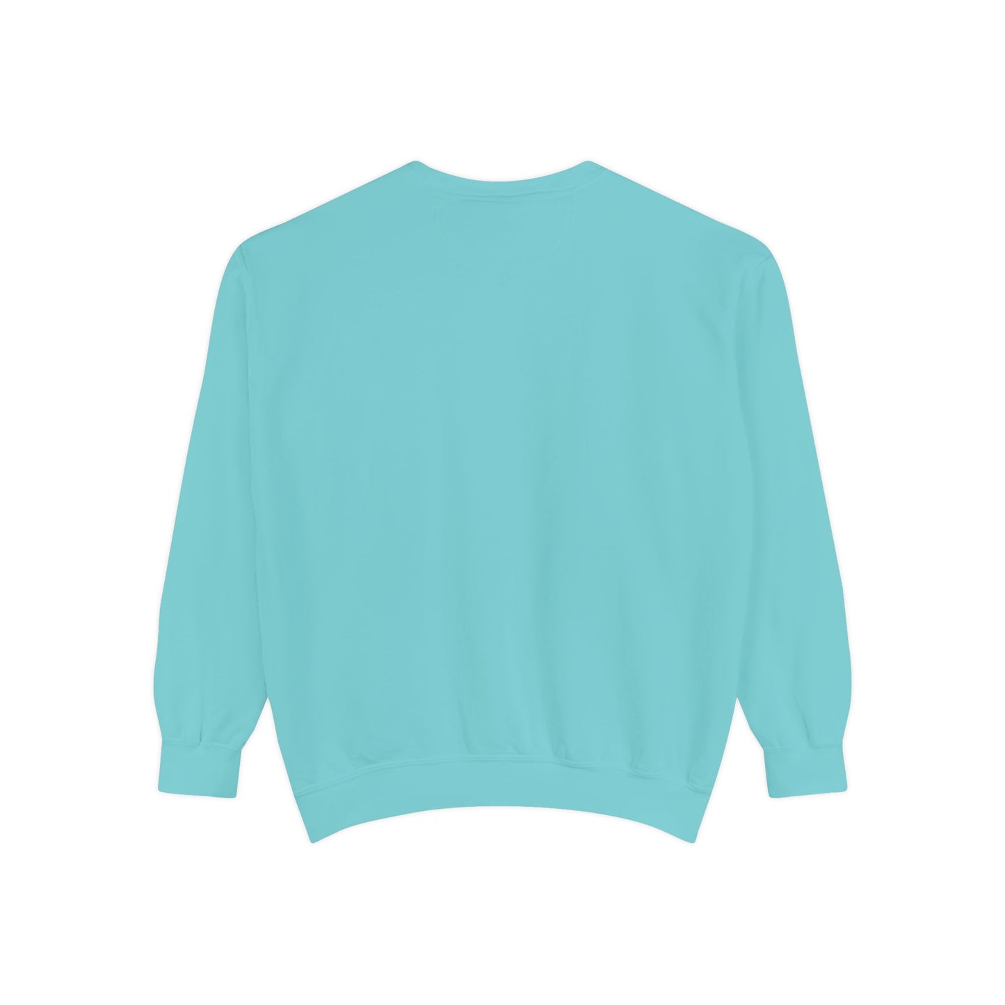 Anchored & Free Embroidered Garment-Dyed Sweatshirt