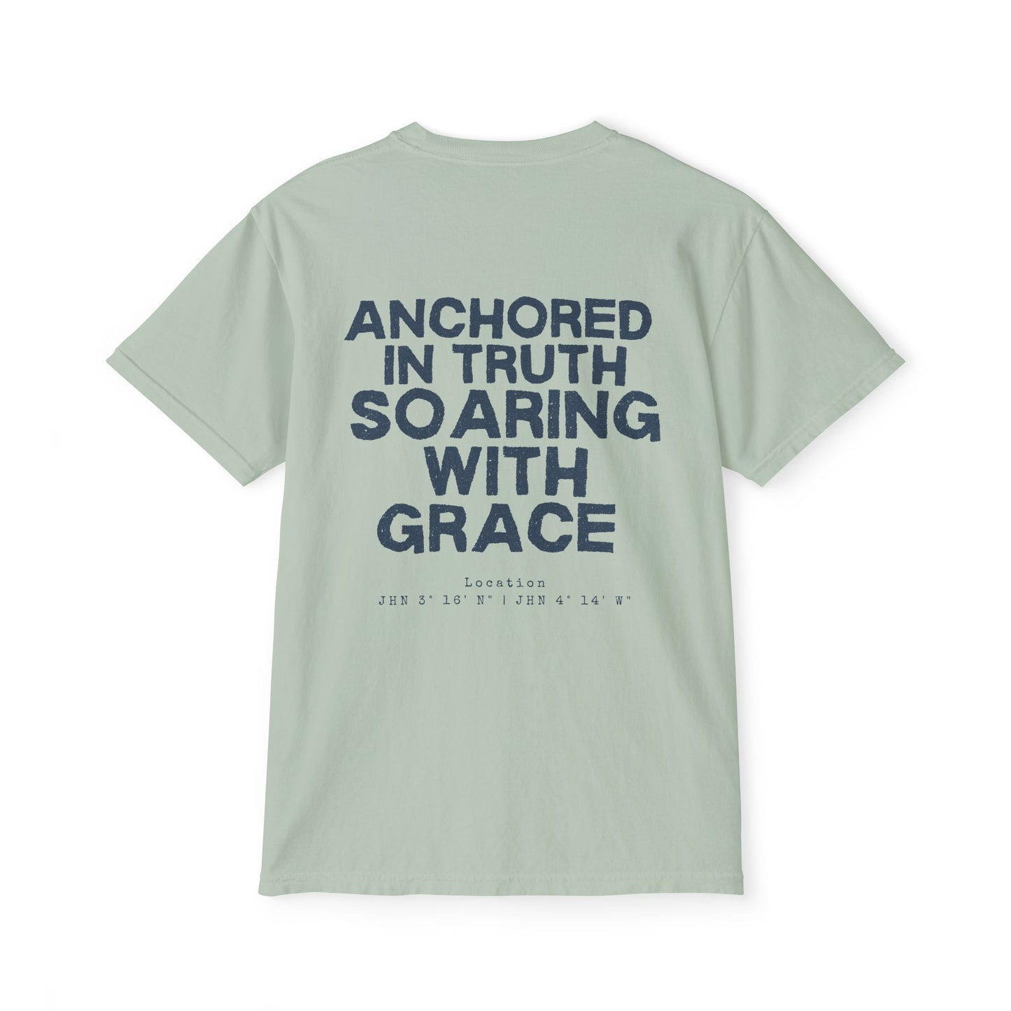 Anchored in Truth, Soaring with Grace Pocket Tee
