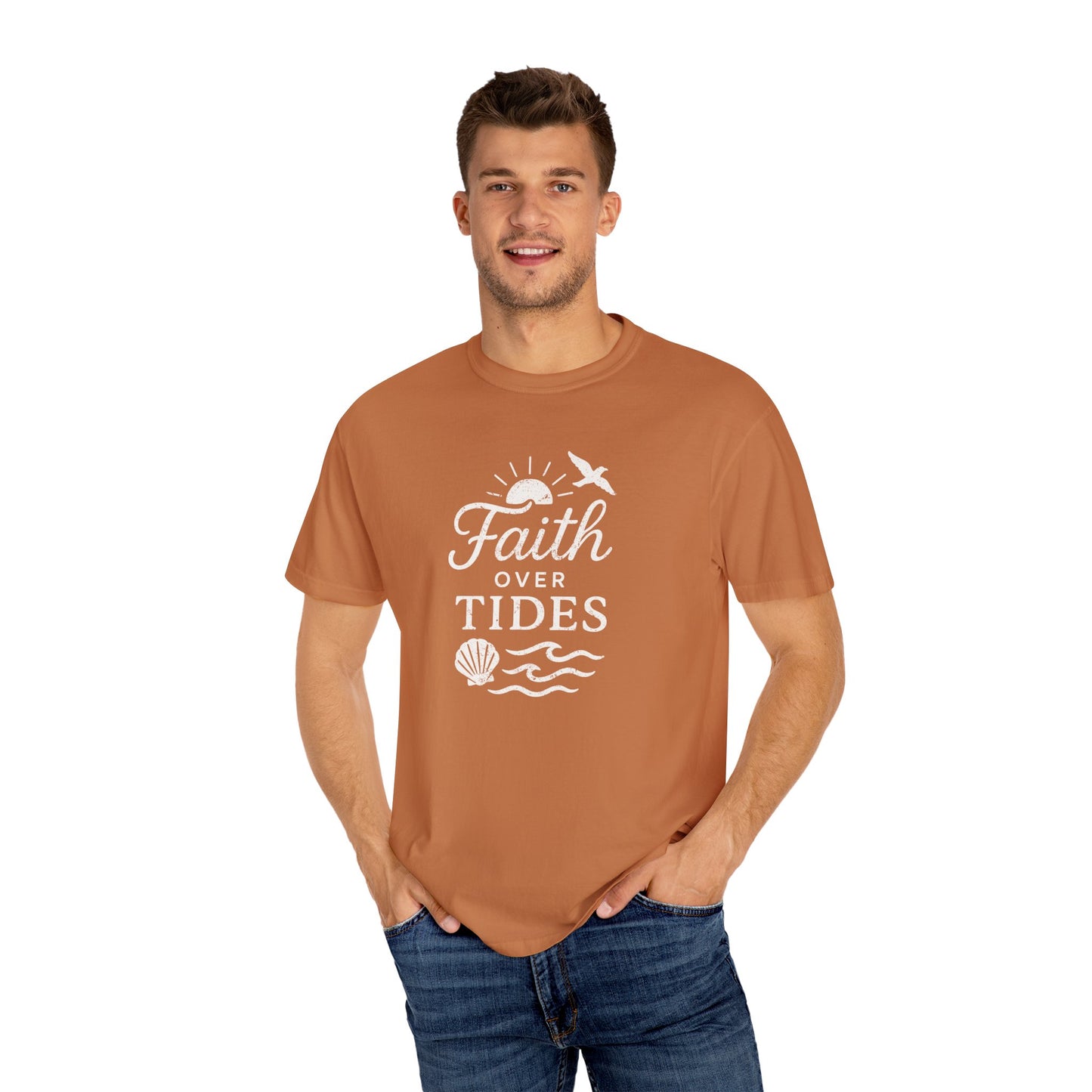 Faith Over Tides Tee
