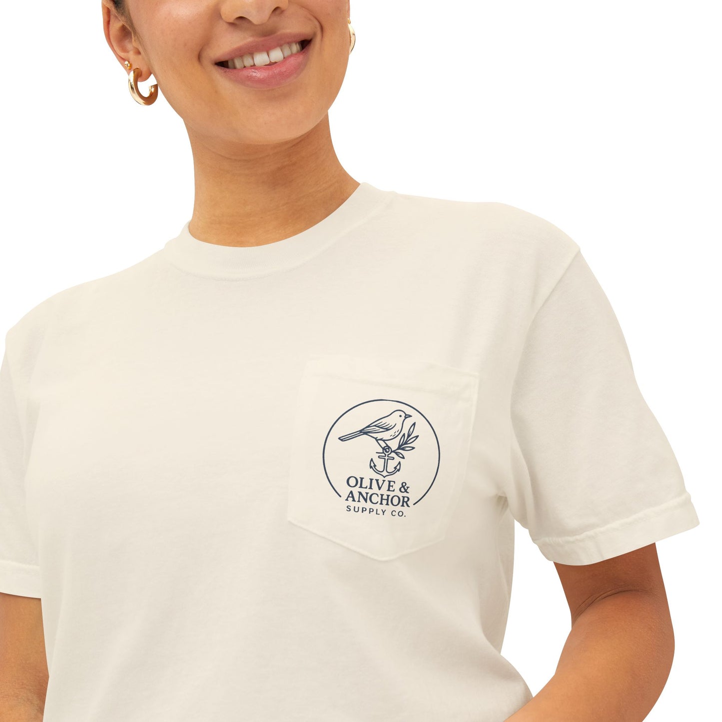 Anchored in Truth, Soaring with Grace Pocket Tee
