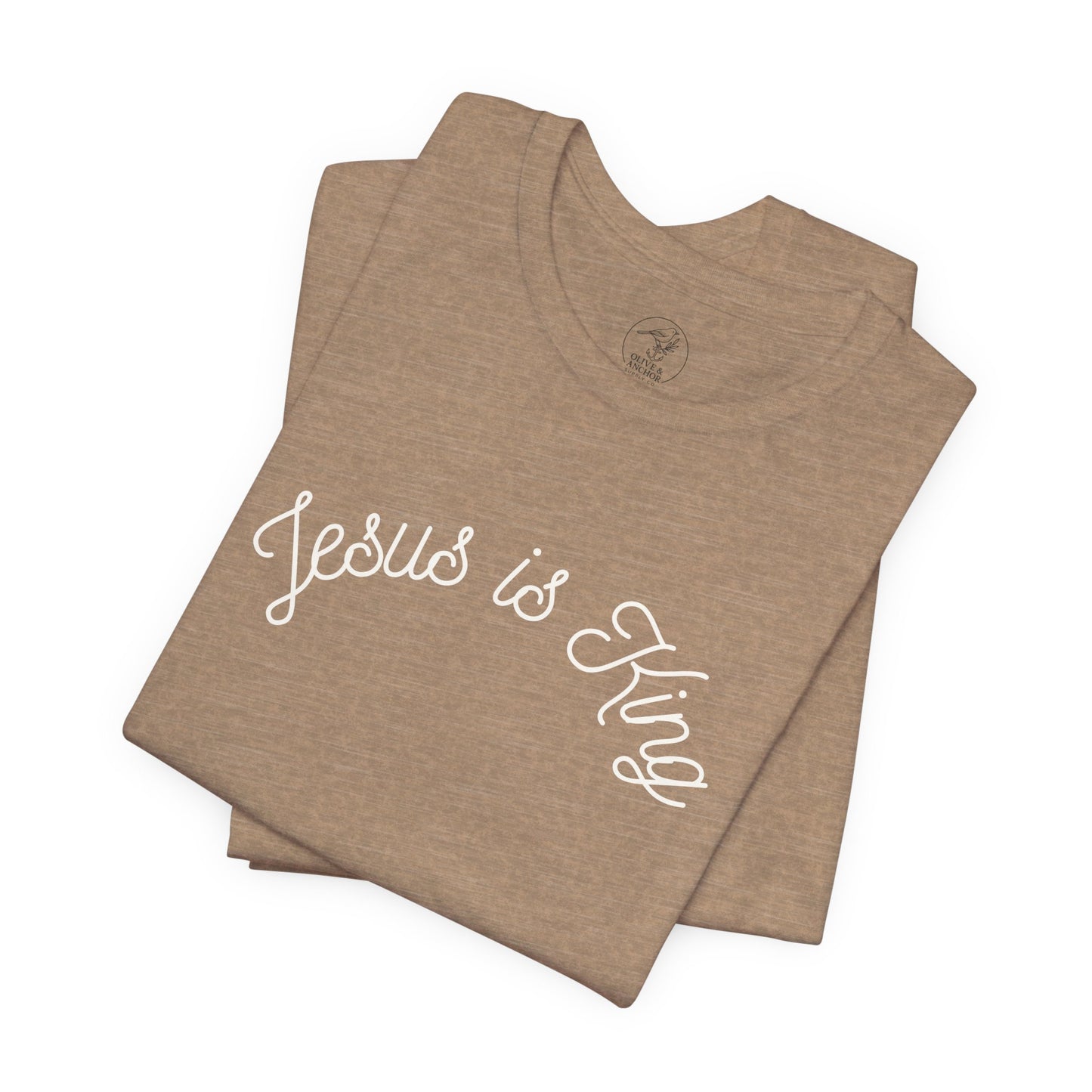 Jesus is King - Jersey Tee