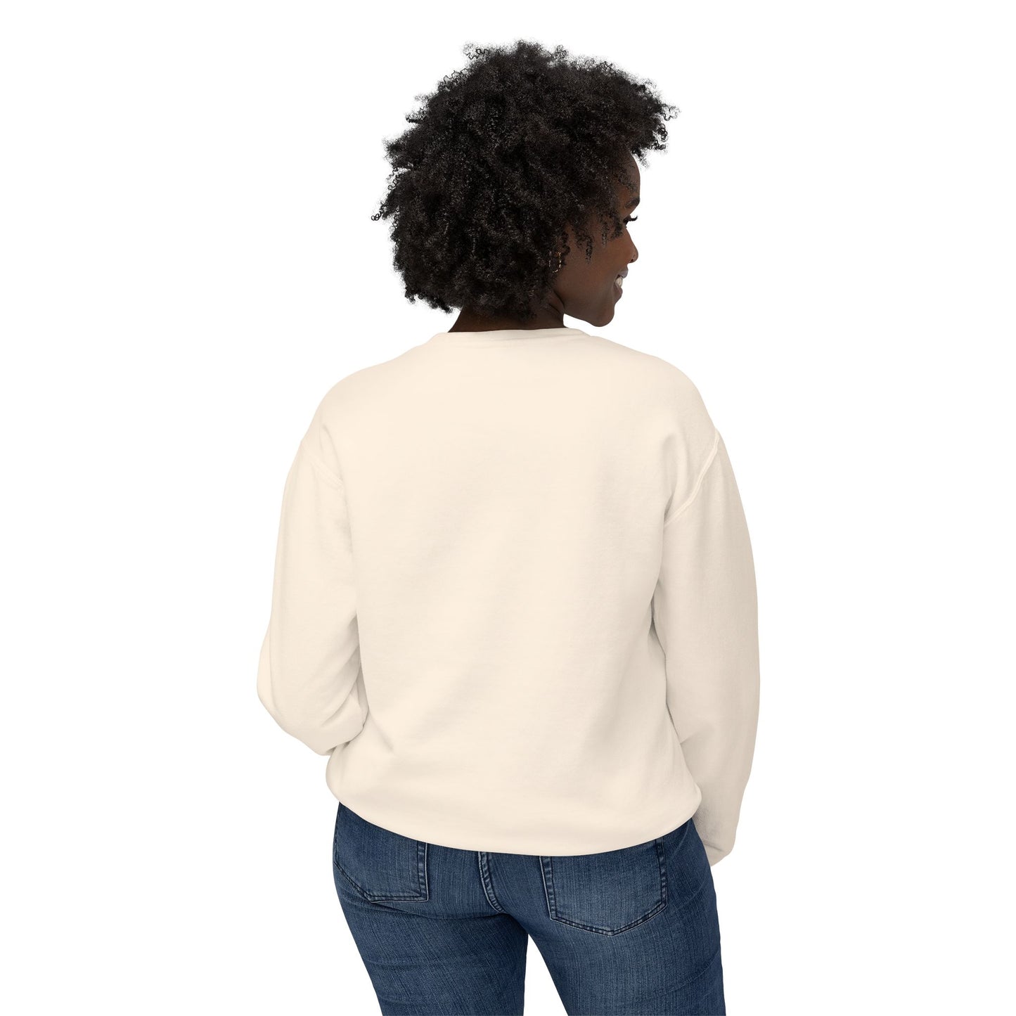 Faith Over Tides Unisex Lightweight Sweatshirt