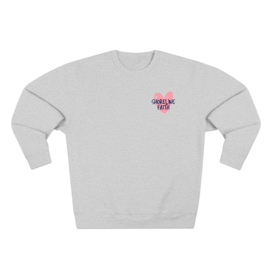 Shoreline Faith Crewneck – Faith Before the Waters Move