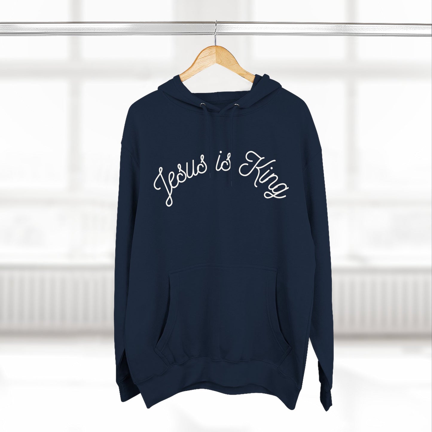Jesus is King - Unisex Soft Fleece Hoodie