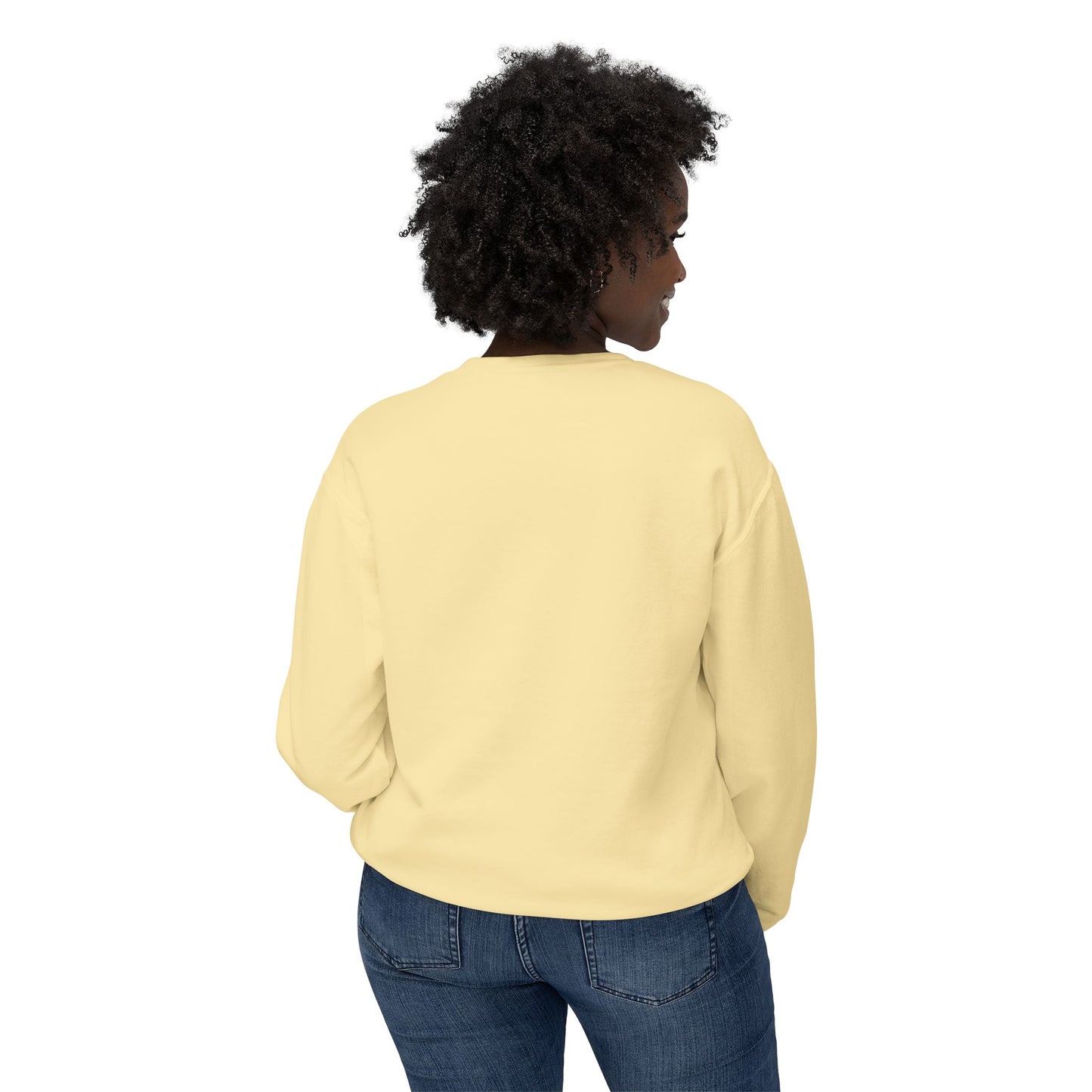 Faith Over Tides Unisex Lightweight Sweatshirt
