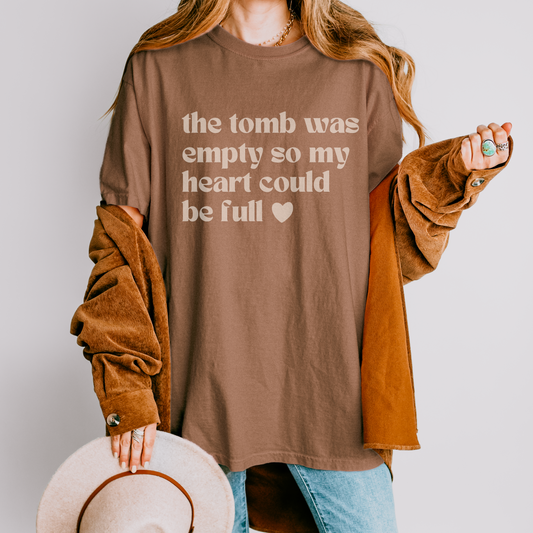 Empty Tomb, Full Heart Tee