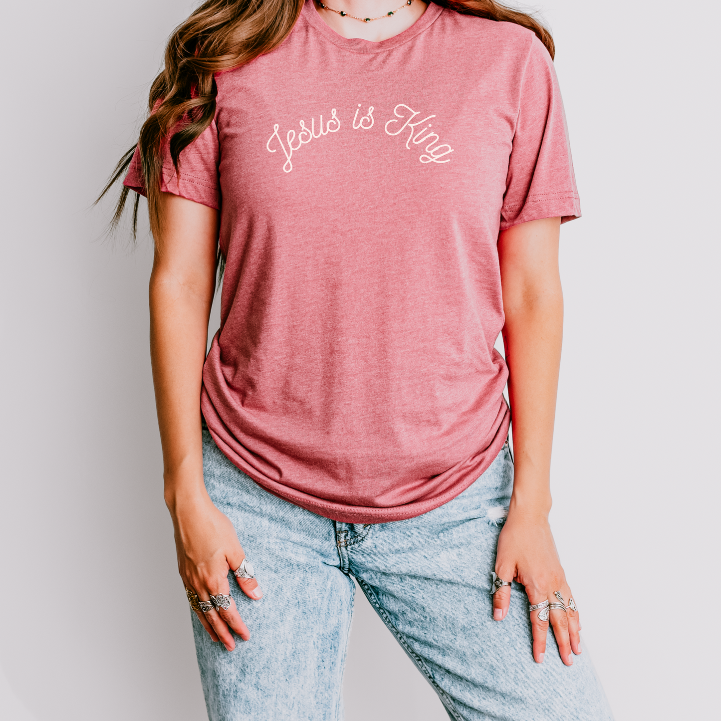 Jesus is King - Jersey Tee