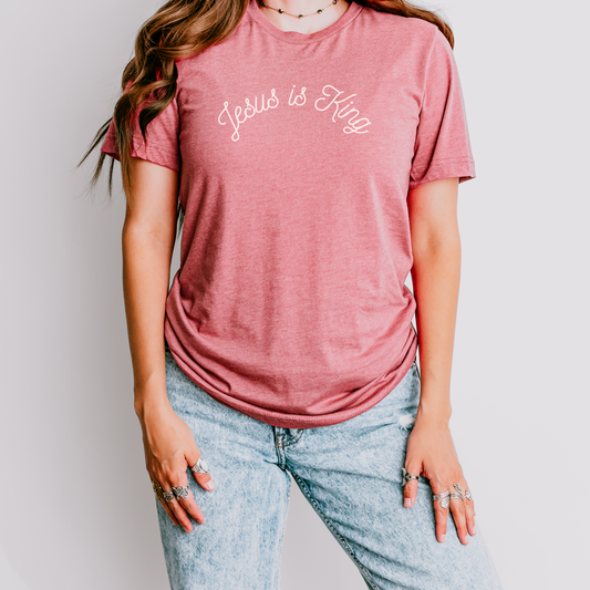 Jesus is King - Jersey Tee