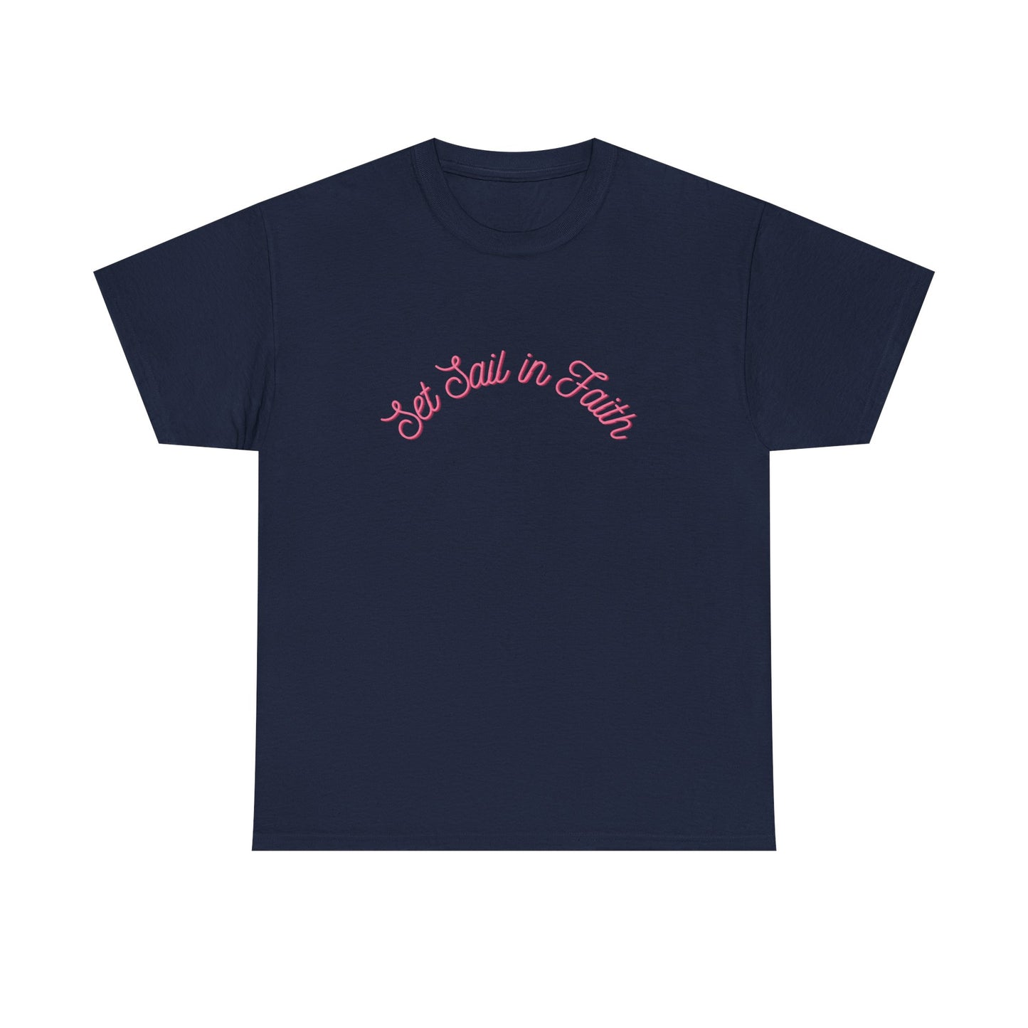 Set Sail in Faith Tee