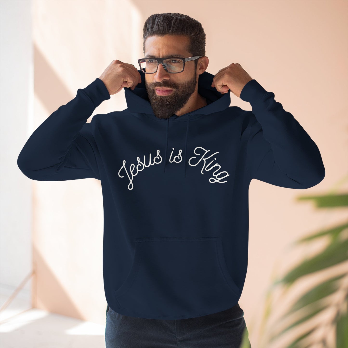 Jesus is King - Unisex Soft Fleece Hoodie