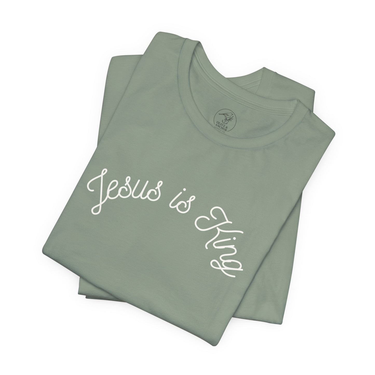 Jesus is King - Jersey Tee