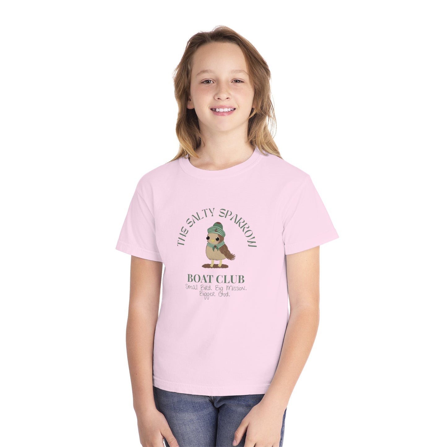 The Salty Sparrow Boat Club Tee - Youth size