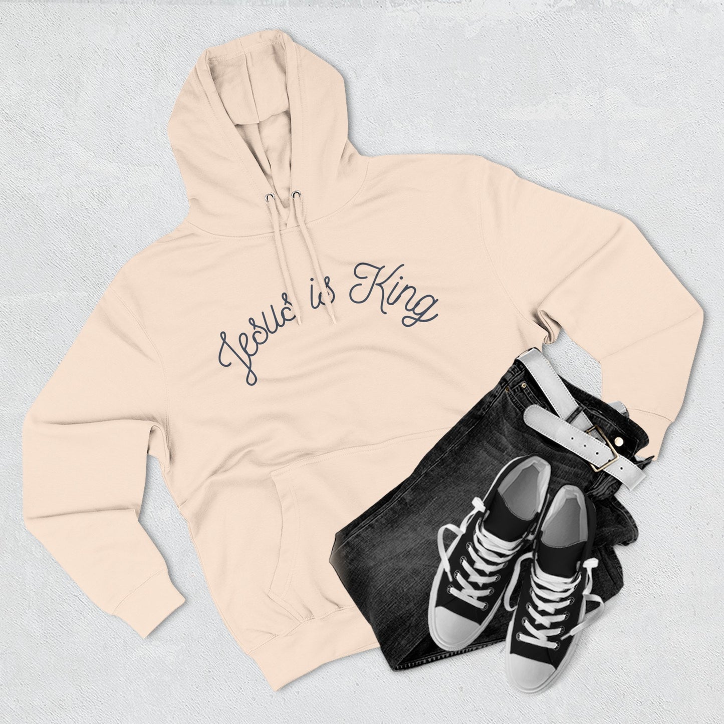 Jesus is King - Unisex Soft Fleece Hoodie