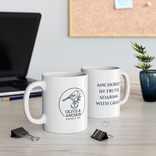 O&A Supply Co. Crew Mug - Anchored in Truth