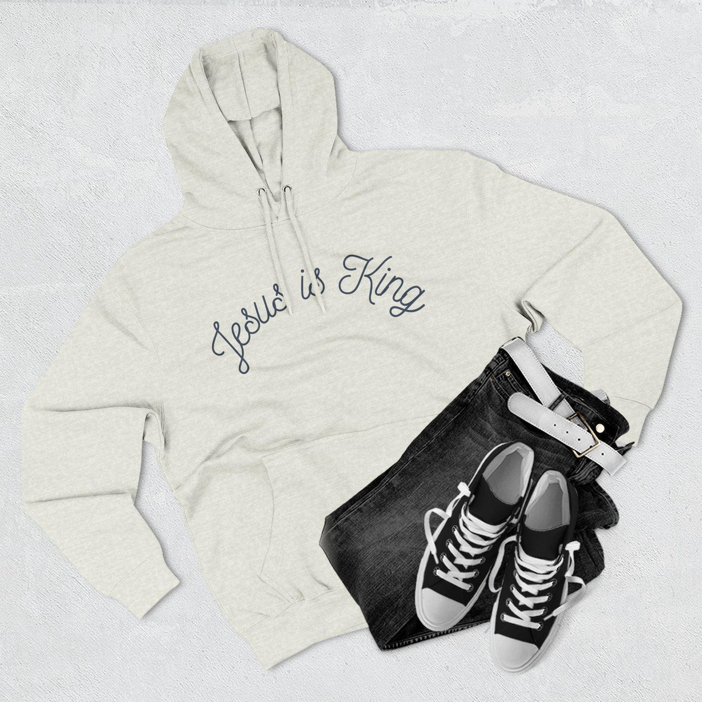 Jesus is King - Unisex Soft Fleece Hoodie